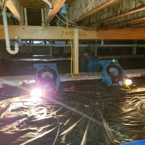 Crawl Space Waterproofing in Clayton NC